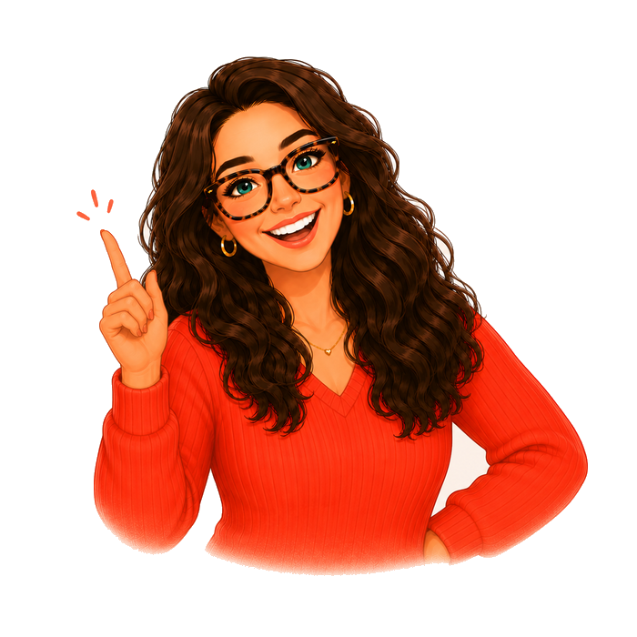 Teacher Tash with a bright idea